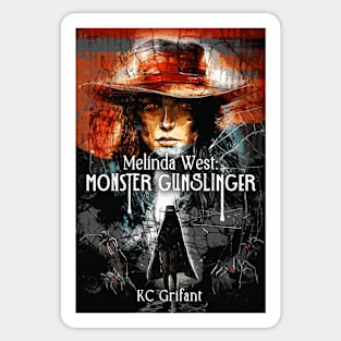 Melinda West Monster Gunslinger Sticker